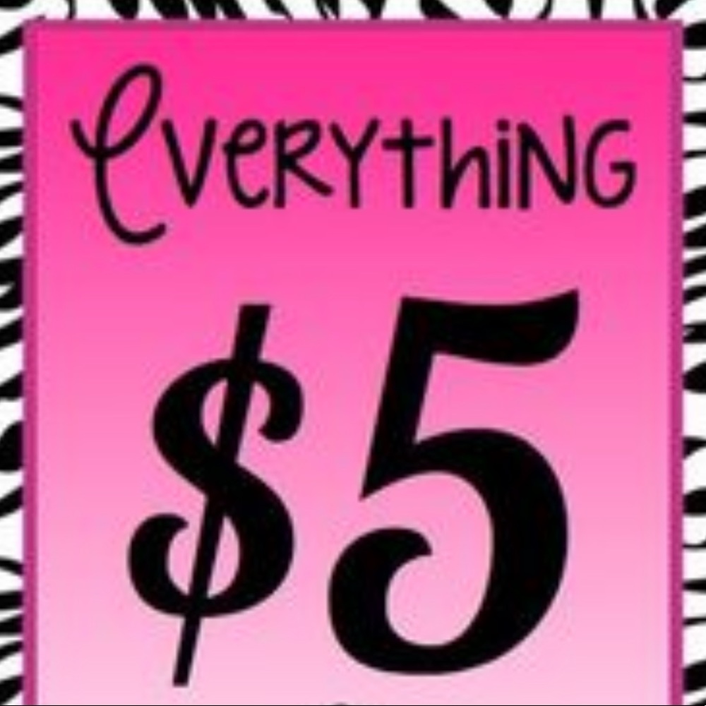 $5.00 items in this section